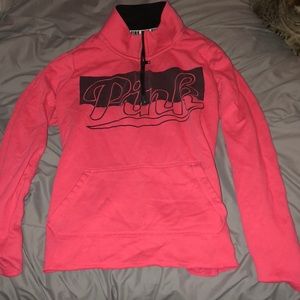 VS PINK Quarter Zip Sweatshirt